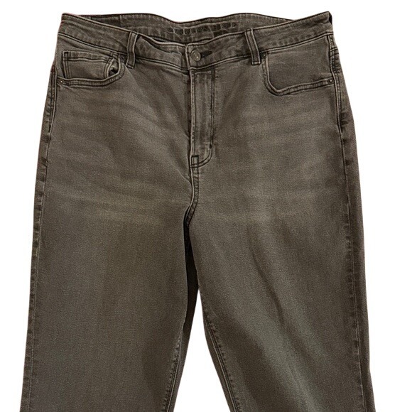 American Eagle Outfitters Womens Gray Stretch Jeans Size 16 Regular - Picture 3 of 7